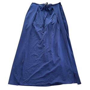 Halara Women’s Breezeful Lightweight Maxi Tie Skort Size L Navy Blue